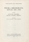 Polska bibliografia sztuki 1801-1944. T. 2.