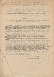 Biuletyn Informacyjny Międzyzakładowego Komitetu Założycielskiego NSZZ „Solidarność” w Sztumie. R. 1981, nr 12 (9 stycznia).