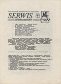 Serwis Informacyjny / NSZZ „Solidarność” przy ZR „Predom-Romet”. R. 1981, nr 1.