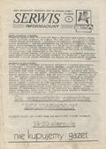 Serwis Informacyjny / NSZZ „Solidarność” przy ZR „Predom-Romet”. R. 1981, nr 5.