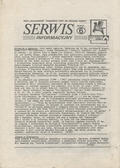 Serwis Informacyjny / NSZZ „Solidarność” przy ZR „Predom-Romet”. R. 1981, nr 6.