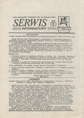 Serwis Informacyjny / NSZZ „Solidarność” przy ZR „Predom-Romet”. R. 1981, nr 8.