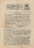 Serwis Informacyjny / NSZZ „Solidarność” przy ZR „Predom-Romet”. R. 1981, nr 11.