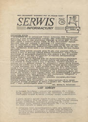 Serwis Informacyjny. R. 1981, nr 13 ½.