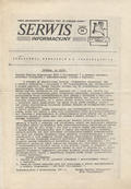 Serwis Informacyjny / NSZZ „Solidarność” przy ZR „Predom-Romet”. R. 1981, nr 14.