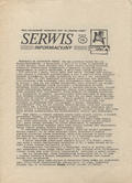 Serwis Informacyjny / NSZZ „Solidarność” przy ZR „Predom-Romet”. R. 1981, nr 15.