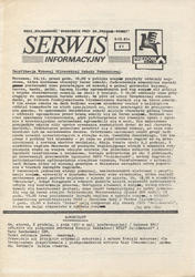 Serwis Informacyjny. R. 1981, nr 21.