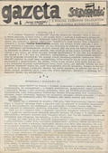 Gazeta Solidarności : II Walne Zebranie Delegatów Regionu Bydgoskiego. R. 1989, nr 1 (24.11.).