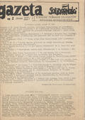 Gazeta Solidarności : II Walne Zebranie Delegatów Regionu Bydgoskiego. R. 1989, nr 2 (25.XI.).