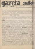 Gazeta Solidarności : II Walne Zebranie Delegatów Regionu Bydgoskiego. R. 1989, nr 3 (1.XII.).