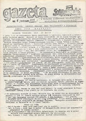 Gazeta Solidarności : II Walne Zebranie Delegatów Regionu Bydgoskiego. R. 1989, nr 6 (9.XII.).