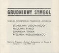[Zaproszenie] Grudniowy symbol.