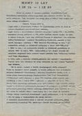 Mamy 10 lat : 1 IX 79 - 1 IX 89.