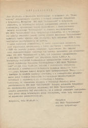 Oświadczenie / Prezydium MKZ NSZZ „Solidarność” regionu bydgoskiego.