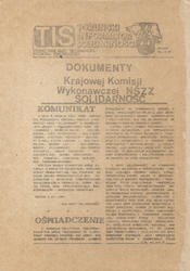 Toruński Informator Solidarności. R. 1987, nr 25/200.