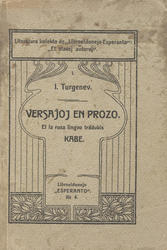 Versaĵoj en prozo.
