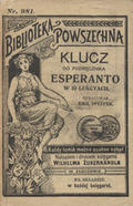 Pfeffer Emil – Klucz do podręcznika Esperanto w dziesięciu lekcyach.