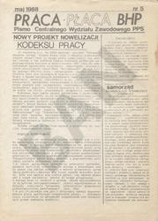 Praca, Płaca, BHP. R. 1988, nr 5.