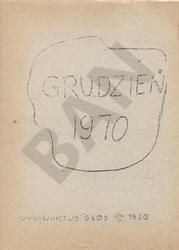 Grudzień 1970.