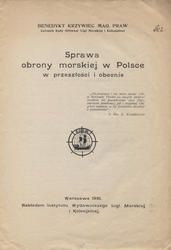Sprawa obrony morskiej w Polsce w przeszłości i obecnie.