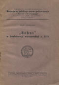 Siemieński Józef – „Rebus” w konfederacji warszawskiej r. 1573.