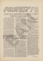 Protest! R. 1981, nr 22.