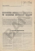 Tygodnik Solidarność. R. 1981, dodatek do nr 3: Kierunki działania związku w obecnej sytuacji kraju.