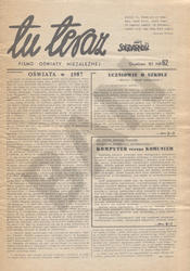 Tu Teraz. R. 1987, nr 62.