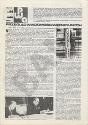 Przegląd Wiadomości Agencyjnych. R. 4 (1987), nr 44 (125).