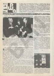 Przegląd Wiadomości Agencyjnych. R. 5 (1988), nr 6 (133).