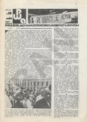 Przegląd Wiadomości Agencyjnych. R. 5 (1988), nr 10 (137).