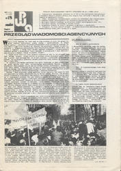 Przegląd Wiadomości Agencyjnych. R. 5 (1988), nr 18 (145).