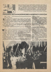 Przegląd Wiadomości Agencyjnych. R. 5 (1988), nr 19 (146).