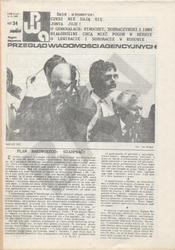 Przegląd Wiadomości Agencyjnych. R. 5 (1988), nr 34 (161).