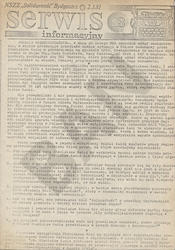 Serwis Informacyjny / [MKZ] NSZZ „Solidarność” Bydgoszcz. R. 1981, nr 13.