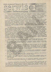Serwis Informacyjny / [MKZ] NSZZ „Solidarność” Bydgoszcz. R. 1981, nr 13.