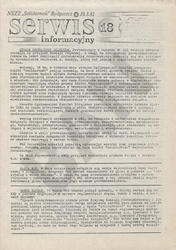 Serwis Informacyjny / [MKZ] NSZZ „Solidarność” Bydgoszcz. R. 1981, nr 16.