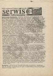 Serwis Informacyjny / [MKZ] NSZZ „Solidarność” Bydgoszcz. R. 1981, nr 42.