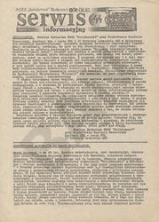 Serwis Informacyjny / [MKZ] NSZZ „Solidarność” Bydgoszcz. R. 1981, nr 44.