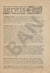 Serwis Informacyjny / [MKZ] NSZZ „Solidarność” Bydgoszcz. R. 1981, nr 53.