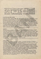 Serwis Informacyjny / [MKZ] NSZZ „Solidarność” Bydgoszcz. R. 1981, nr 68.