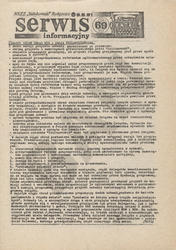 Serwis Informacyjny / [MKZ] NSZZ „Solidarność” Bydgoszcz. R. 1981, nr 69.