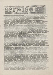Serwis Informacyjny / [MKZ] NSZZ „Solidarność” Bydgoszcz. R. 1981, nr 74.