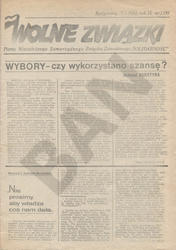 Wolne Związki. R. 2 (1981), nr 2 (9).