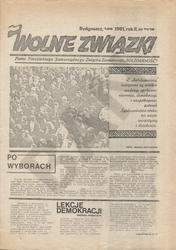 Wolne Związki. R. 2 (1981), nr 11 (18).