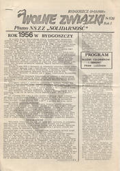 Wolne Związki. R. 3 (1988), nr 1 (26).