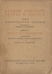 Powiat radomszczański.