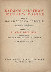 Powiat wieluński.