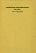 Narvaer Bürger- und Einwohnerbuch 1704-1840.