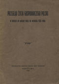 Przegląd życia gospodarczego Polski w okresie od połowy maja do września 1926 roku.